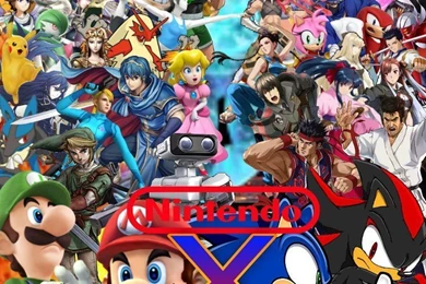 Nintendo X Sega Wallpapers (Remaked) By TheGamerLover On DeviantArt