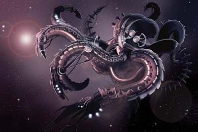 Download Wallpapers 3840x2400 Creature, Octopus, Robot, Tentacles ...