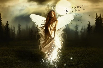 1280x800 Fantasy Girl   Angel Desktop PC And Mac Wallpapers
