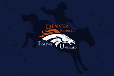 Denver Broncos Logo Forever Untamed Wallpapers