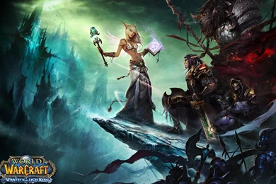 Gallery For Widescreen World Of Warcraft Wallpapers