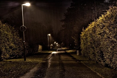 Gallery For Night Rain Wallpapers Hd