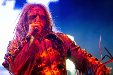 ROB ZOMBIE Industrial Metal Heavy White zombie Rob Zombie White ...