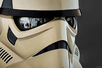 Download 1920x1080 Stormtrooper With Reflections Wallpapers