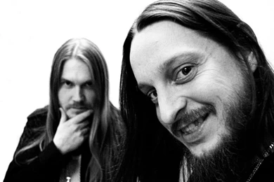 Download Wallpapers 1366x768 Darkthrone, Faces, Smile, Hair, Beard ...