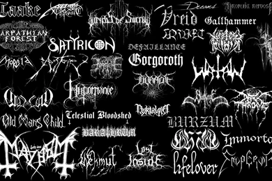 Gallery For   Black Metal Wallpapers