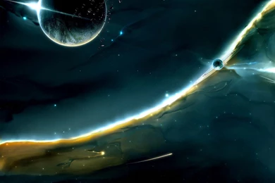 Full HD Wallpapers + Space, By Tobias Roetsch, Planets, Blue