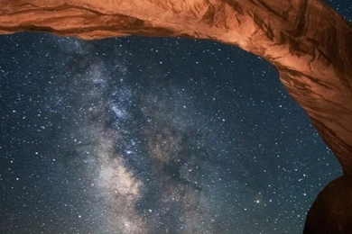 Night Skies In Utah HD Desktop Wallpapers : Widescreen : High ...