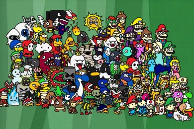 100 Mario Characters By DrxLuigi On Newgrounds