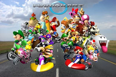 Wallpaper: Mario Kart Wii By DaBlackBlur On DeviantArt