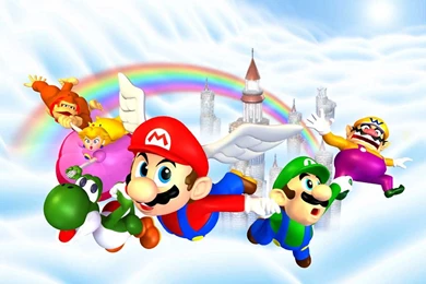 Desktop Wallpapers From Super Mario Games On The Nintendo 64