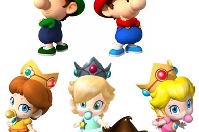 All Mario Characters As Babiesdeviantart More Like Baby Luigi ...