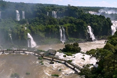 Iguazu Waterfall, Argintina Wide Desktop Backgrounds : Wallpapers13.com
