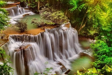 Beautiful Waterfall Thail Desktop Backgrounds 498358 : Wallpapers13.com