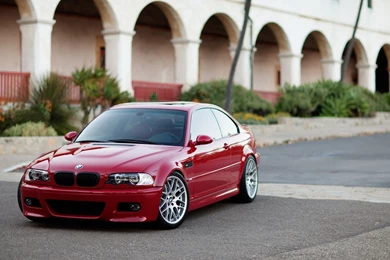 Download Wallpapers 3840x2160 Building, Coupe, Red, E46, Bmw, M3 4K ...