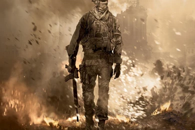 Download Wallpapers Call Of Duty: Modern Warfare 2 (1366 X 768 ...