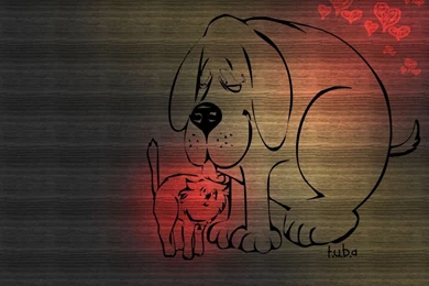 Free Animal Friendship Backgrounds For PowerPoint   Animal PPT ...