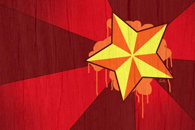 DeviantArt: More Like Red Graffiti Star Backgrounds By AmanDaMoustache