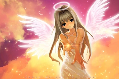Gallery For   Cartoon Angels Wallpapers