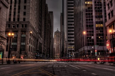 Chicago Dark Streets Wallpapers