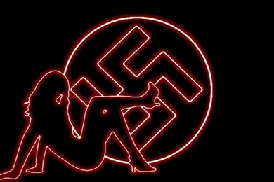 Swastika Pin Up: Neon Sign By MurderDRONE On DeviantArt