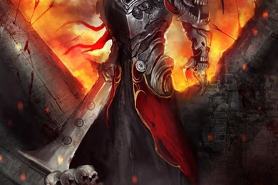 Flames, Skulls, War, Blood, Fire, Weapons, Artwork, Swords, Four ...