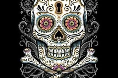I Love This Sugar Skull And Crossbones