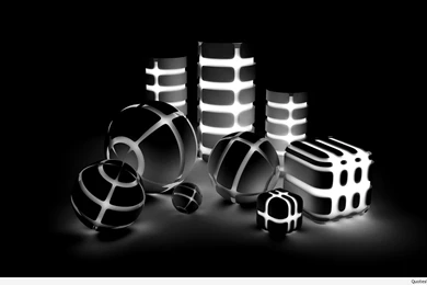 3D Wallpapers Black and White HD Wallpaper.jpg