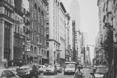 New York City And Its Empire State Building In The Backgrounds ...