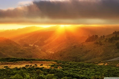 Download Mountain Sunset