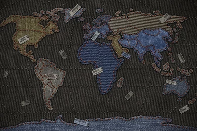 Jeans World Map (Vlad Studio) « Kelso's Corner