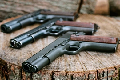 Colt 1911 Pistol Wallpapers HD Download For Desktop High Quality