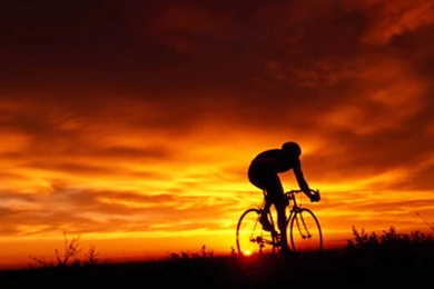 Cycling 2016 Sunset 4K Wallpapers