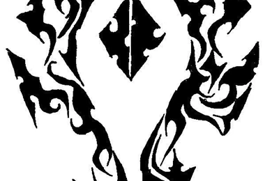 Horde Tribal By Ryanschipper89 On DeviantArt