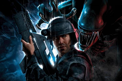 Aliens colonial marines wallpaper in hd   Future Gaming News