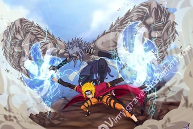 Naruto And Sasuke Together Again By IDRAWanime599 On DeviantArt