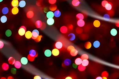 HD Christmas Celebration Lights Wallpapers