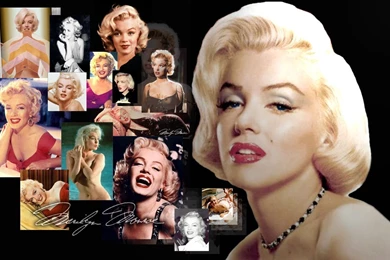Widescreen Wallpaper, Marilyn Monroe Collage