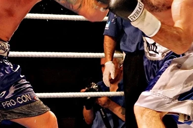 Download Wallpapers 1080x1920 Boxing, Boxers, Couple, Ring Sony ...