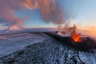 Stunning Volcanic Eruption HD Wallpapers Dat Nature
