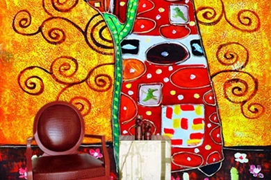 Women And Women Sex Photo Abstract Painting Wallpapers Home Decor ...