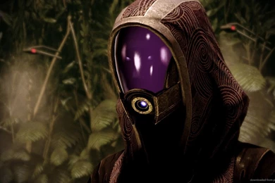 Download 1366x768 Mass Effect Tali Wallpapers