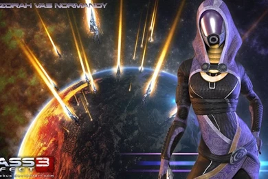 Mass Effect Wallpapers   Tali'Zorah By Razor rebus On DeviantArt