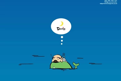 Korean Cartoon Wallpapers   Cartoon Buddhist Monk3   Wallcoo.net