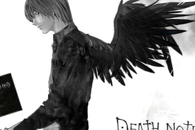 ANGEL KIRA LIGHT YAGAMI WALLPAPER   (