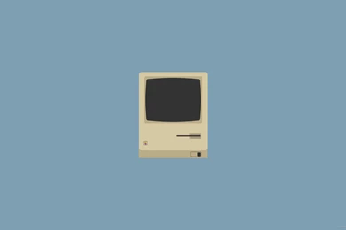 Download 2560x1440 Minimal Oldschool Mac Wallpapers