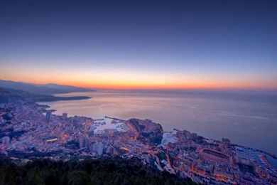 Download Wallpapers 2560x1440 Monaco, Dawn, Dusk Mac iMac 27 HD ...
