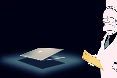 Homer Scarface, Cartoons, Series, Mafia, Mac, Simpsons, 2560x1440 ...