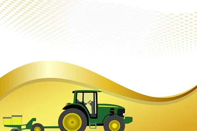 Farm Tractor With Planter Backgrounds   Engineering, Green, White ...