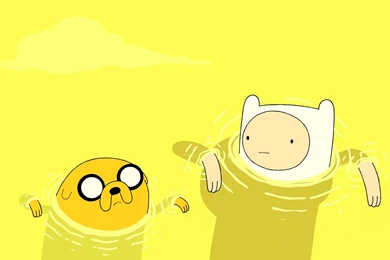 Adventure Time, Jake The Dog, Finn The Human, Cartoons, Yellow ...